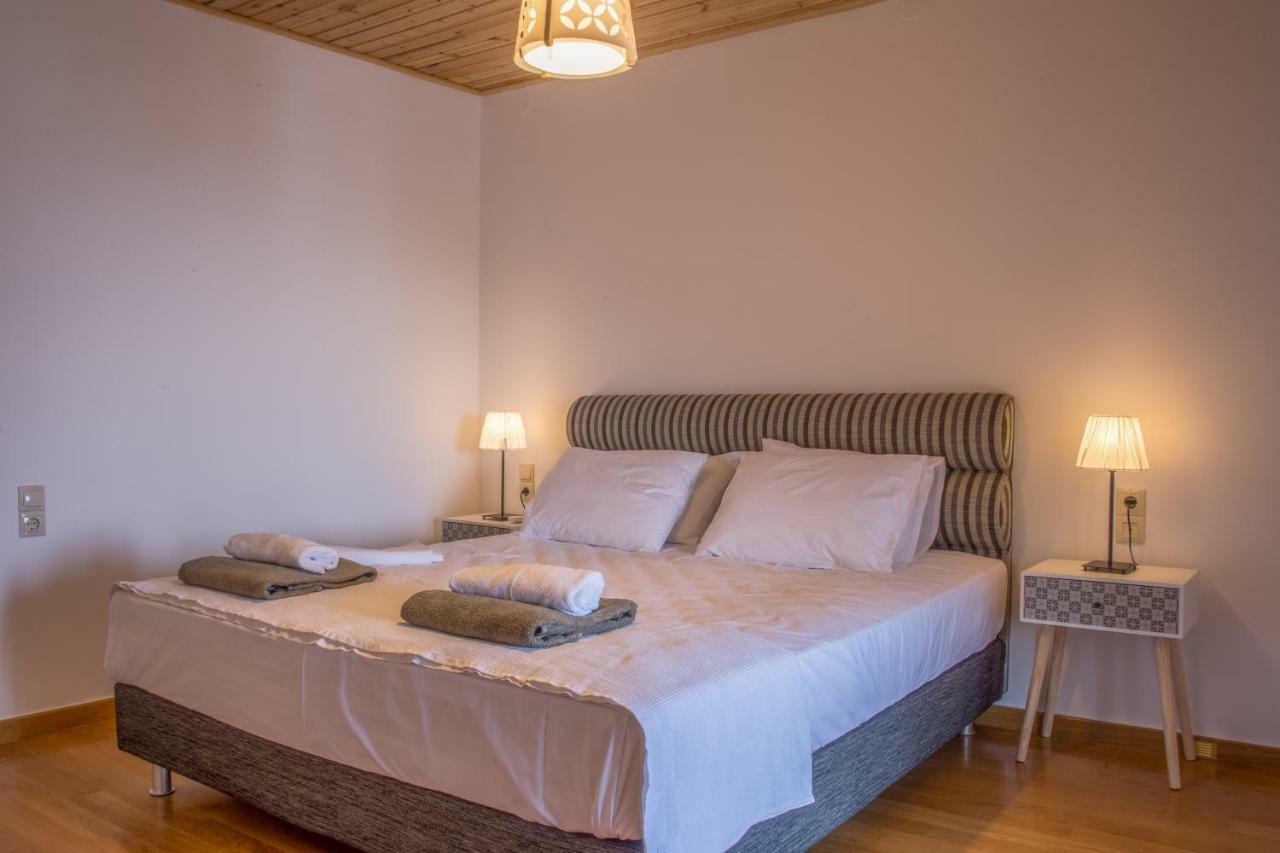 Anastasis Luxury Villa Andros With Heated Pool Sineti Exterior photo